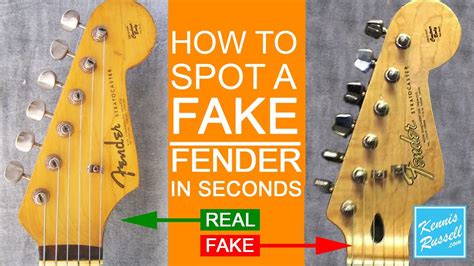 fake fender headstock